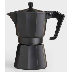 Μπρίκι εσπρέσο αλουμινίου μαύρο 2 φλυτζάνια