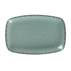 Πιατέλα ορθογώνια πορσελάνης 27εκ. Uranus