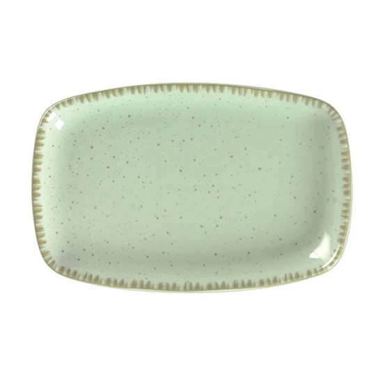 Πιατέλα ορθογώνια πορσελάνης 27εκ. Pistachio