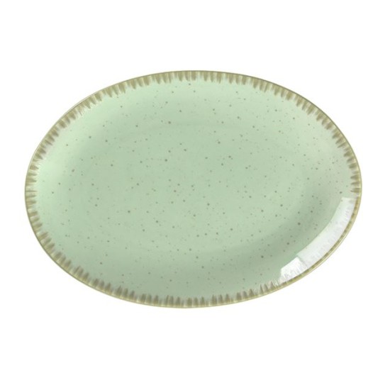 Πιατέλα οβάλ πορσελάνης 26εκ. Pistachio