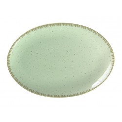 Πιατέλα οβάλ πορσελάνης 31εκ. Pistachio