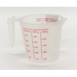 Κανάτα-μεζούρα πλαστική 500ml