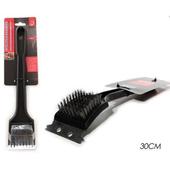 Βούρτσα συρμάτινη με ξύστρα 30εκ.