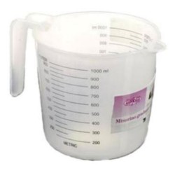 Κανάτα-δοσομετρητής πλαστική 1L