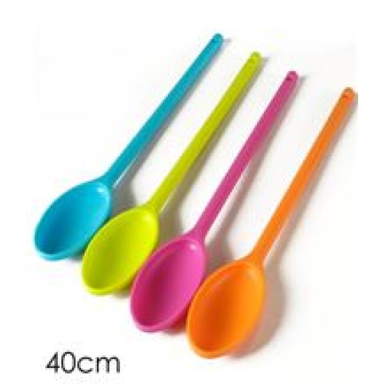 Κουτάλα βαθιά πλαστική χρωματιστή 41εκ.