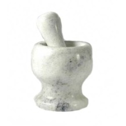 Γουδί με γουδοχέρι μαρμάρινο 10x11εκ.