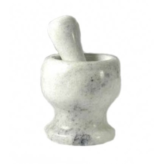 Γουδί με γουδοχέρι μαρμάρινο 10x11εκ.