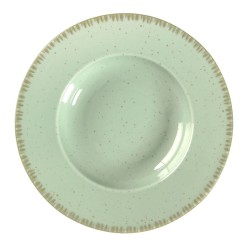 Πιάτο ζυμαρικών πορσελάνης 27εκ. Pistachio