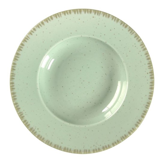 Πιάτο ζυμαρικών πορσελάνης 27εκ. Pistachio