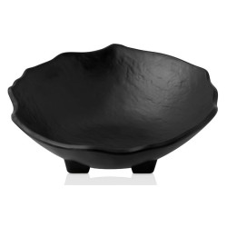 Σαλατιέρα μελαμίνης όψη σχιστόλιθος 20x6εκ.