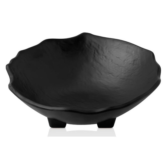 Σαλατιέρα μελαμίνης όψη σχιστόλιθος 20x6εκ.