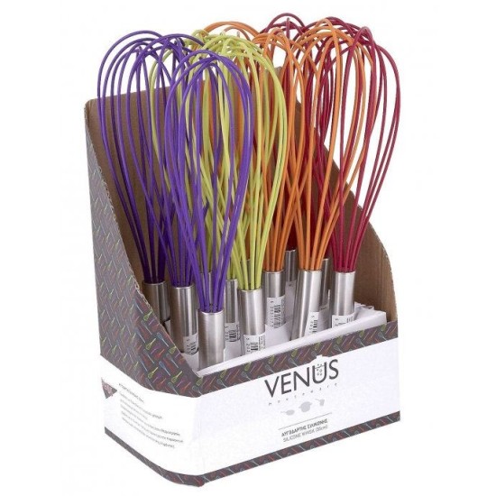 Αυγοδάρτης σιλικόνης χρωματιστός 30εκ.