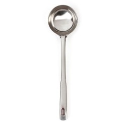 Κουτάλα βαθιά inox χέρι βακελίτη 35εκ.
