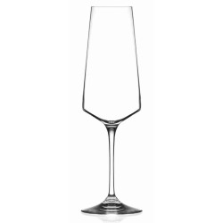 Σετ 6 ποτήρια σαμπάνιας κρυστάλλινα 360ml Aria