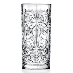 Ποτήρι κοκτέιλ κρυστάλλινο με ανάγλυφο 370ml TATTOO