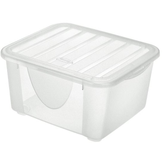 Κουτί αποθήκευσης πλαστικό 19,2x16,5x9,5εκ. 2L DODOS