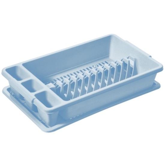 Πιατοθήκη πλαστική με δίσκο 45x26x9εκ.