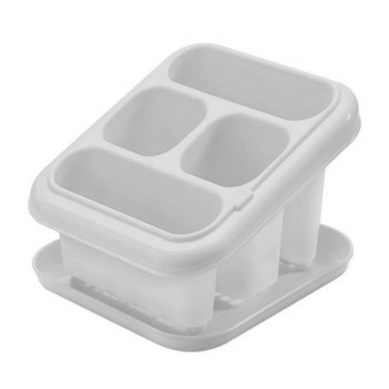 Κουταλοθήκη με δίσκο πλαστική 18x16x13εκ.