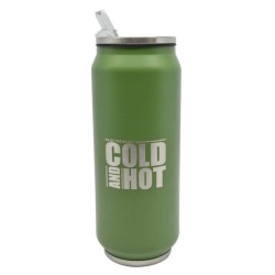 Ποτήρι-θερμός ανοξείδωτο σκούρο πράσινο 500ml