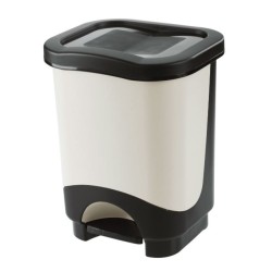 Κάδος απορριμάτων με πεντάλ και αποσπώμενο κάδο 35x29x44,5εκ. 24L IDEA