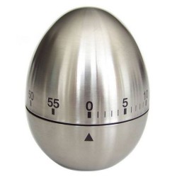 Χρονόμετρο κουζίνας ανοξείδωτο 6,1x7,5εκ.