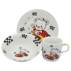 Σετ μπεμπέ 3 τεμαχίων πορσελάνης 