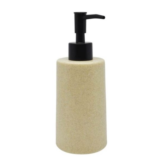 Δοχείο για κρεμοσάπουνο polyresin μπεζ