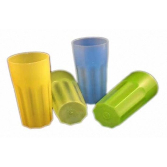 Ποτήρι πλαστικό PP 7x14εκ. 400ml