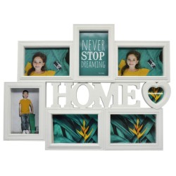 Πολυκορνίζα τοίχου πλαστική άσπρη 51x2,5x38,5εκ.