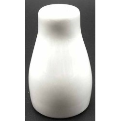 Πιπεριέρα πορσελάνινη λευκή 8εκ.