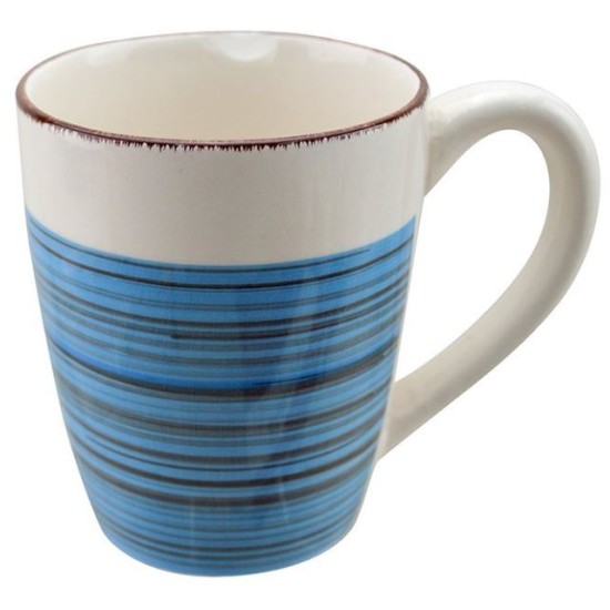 Κύπελο κεραμικό μπλε/λευκό 13oz