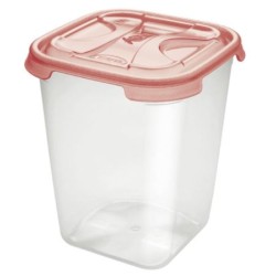 Φαγητοδοχείο τετράγωνο πλαστικό 19,5x19,5x21,5εκ. 4.75L NUVOLA