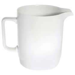 Κανάτα μελαμίνης λευκή 15x12,5εκ. 1.2L Chef