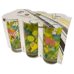 Σετ 6 ποτήρια νερού 270ml Jungle
