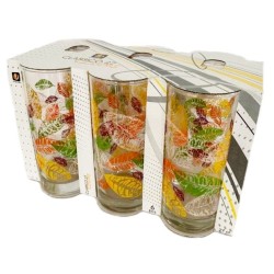 Σετ 6 ποτήρια νερού 270ml Leaves