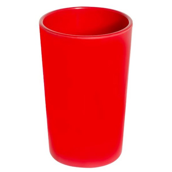 Ποτήρι νερού μελαμίνης κόκκινο 11x7εκ. 300ml Family