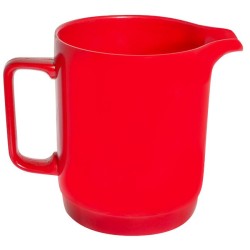 Κανάτα μελαμίνης κόκκινη 15x12,5εκ. 1.2L Family