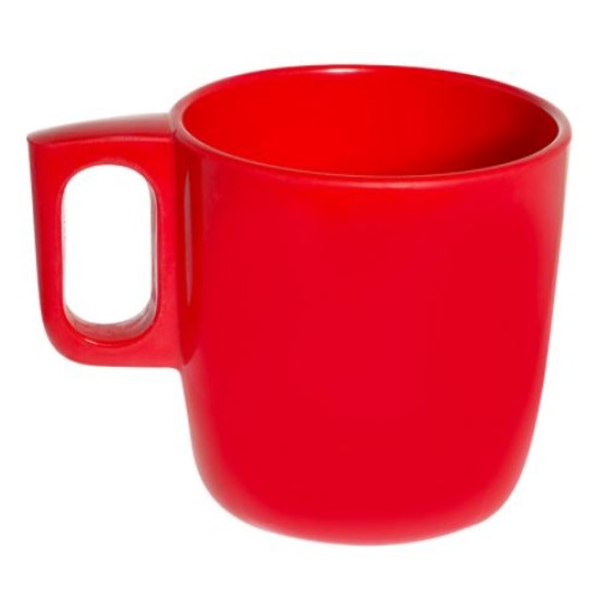 Κύπελο μελαμίνης κόκκινο 8,5x8,5εκ. 300ml Family