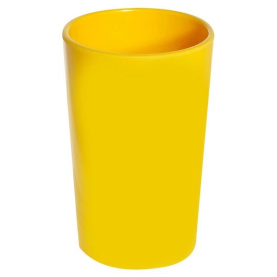 Ποτήρι νερού μελαμίνης κίτρινο 11x7εκ. 300ml Family