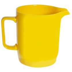 Κανάτα μελαμίνης κίτρινη 15x12,5εκ. 1.2L Family