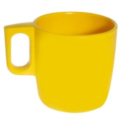 Κύπελο μελαμίνης κίτρινο 8,5x8,5εκ. 300ml Family