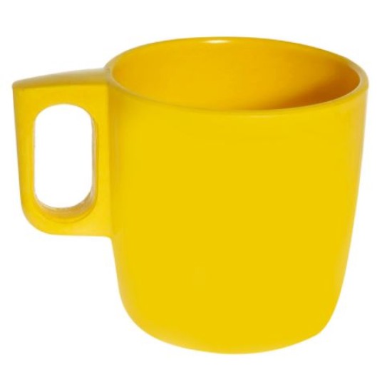 Κύπελο μελαμίνης κίτρινο 8,5x8,5εκ. 300ml Family