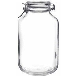 Μπισκοτιέρα γυάλινη με αεροστεγές κλείστρο 4.2L