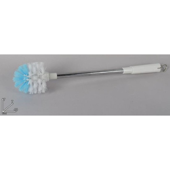 Βούρτσα τουαλέτας ανοξείδωτη 40x7εκ.