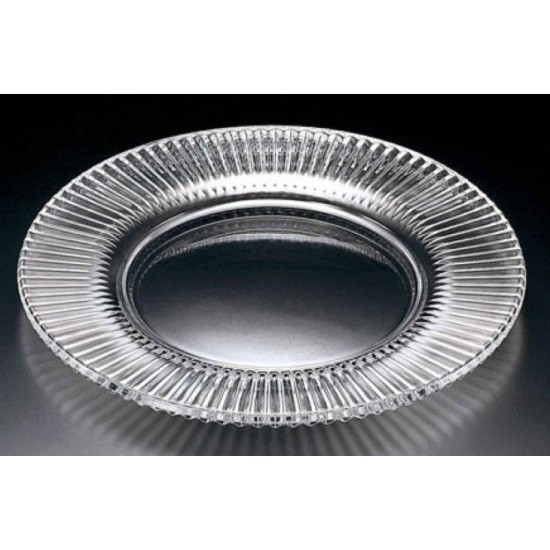 Σετ 6 πιάτα πάστας γυάλινα 19εκ. DIAMOND