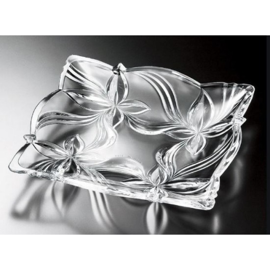 Σετ 6 πιάτα πάστας γυάλινα 16εκ. ANGELINA