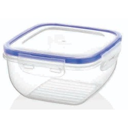 Φαγητοδοχείο pp/silicone με κλιπς 12x12x6εκ. 0.5L