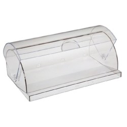 Σετ βιτρίνα δίσκος με καπάκι PC ROLL TOP 1/1 40x24,5x17,5εκ.