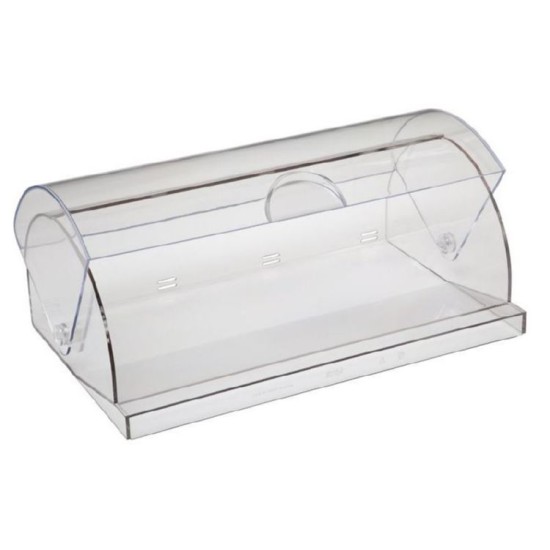 Σετ βιτρίνα δίσκος με καπάκι PC ROLL TOP 1/1 40x24,5x17,5εκ.