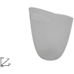 Σαμπανιέρα πλαστική διάφανη 3.5L 20x19x24εκ.